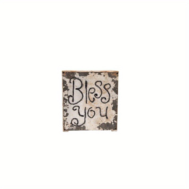 Tissue Box Covers Made of Wood And Metal.